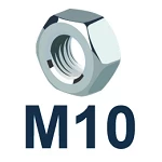 Đai ốc M10