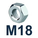 Đai ốc M18