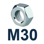 Đai ốc M30